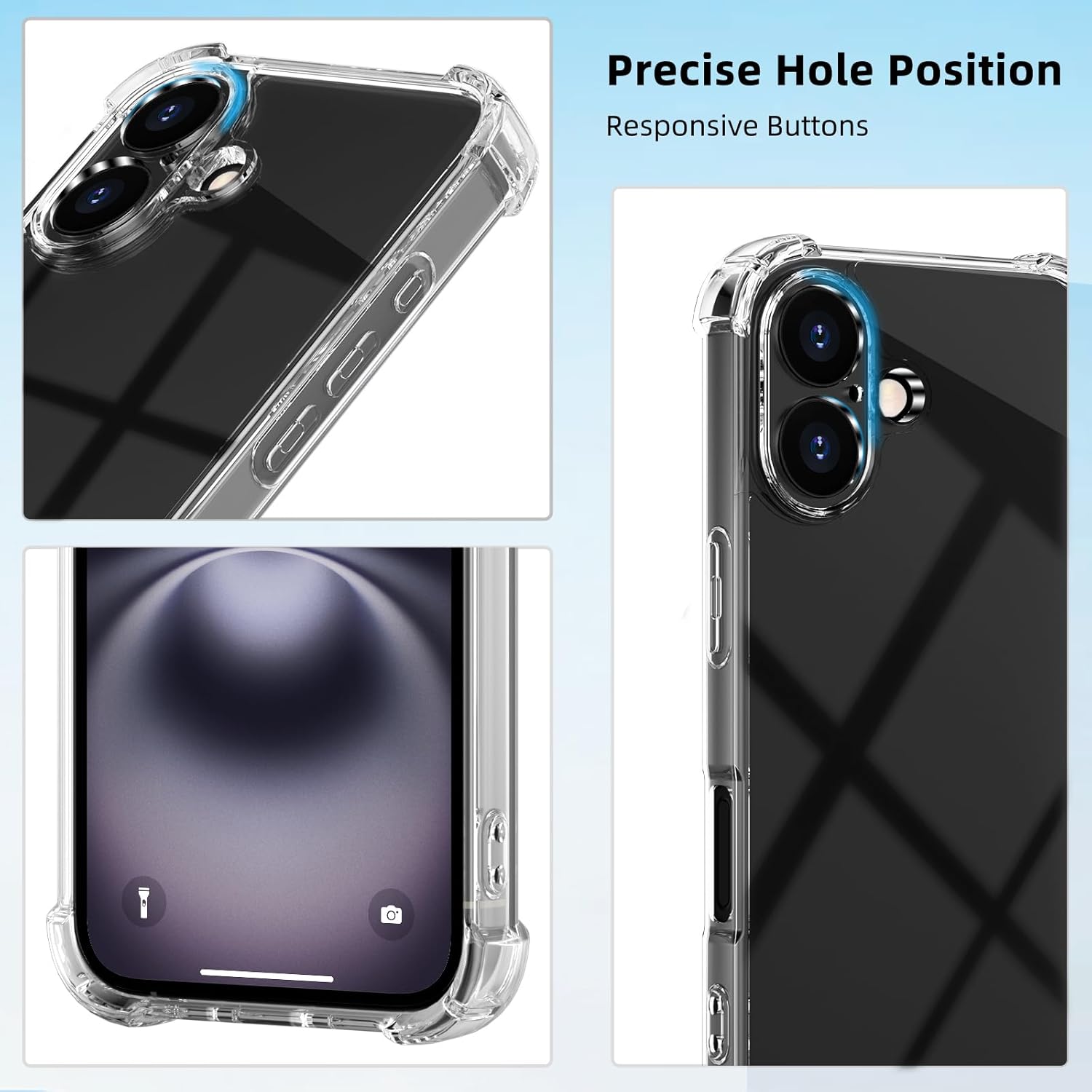 Coque en TPU souple pour iPhone 16 Coque en TPU souple pour iPhone 16